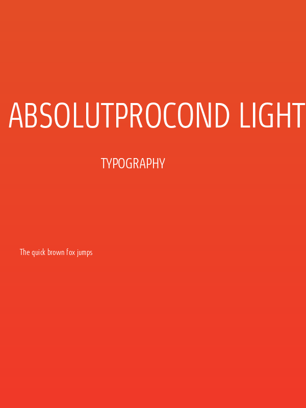 AbsolutProCond-Light Poster