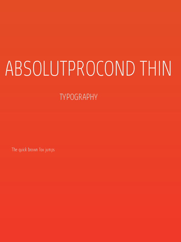 AbsolutProCond-Thin Poster