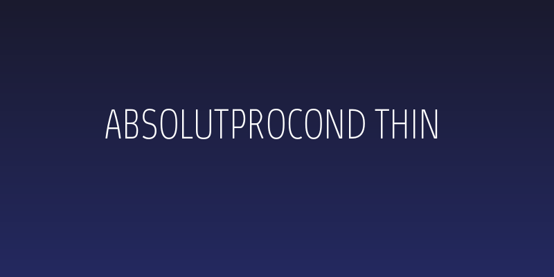 AbsolutProCond-Thin Social Header