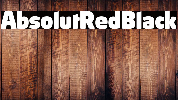 AbsolutRed-Black Example 1