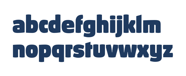 AbsolutRed-Black Lowercase