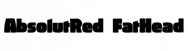 AbsolutRed-FatHead  नि: शुल्क फ़ॉन्ट्स डाउनलोड