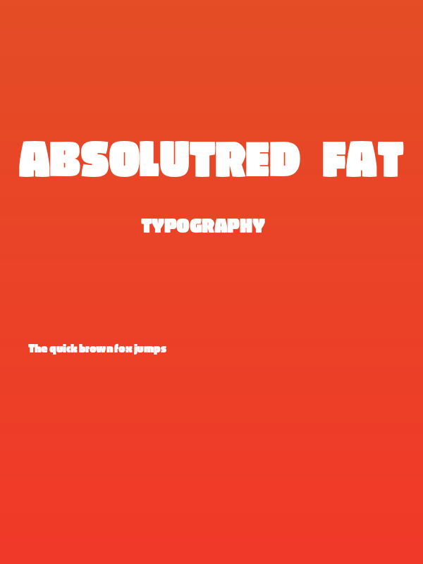 AbsolutRed-Fat Poster