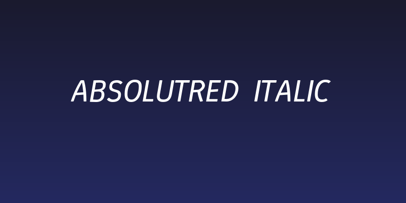 AbsolutRed-Italic Social Header