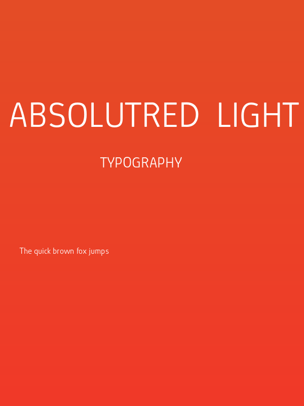 AbsolutRed-Light Poster