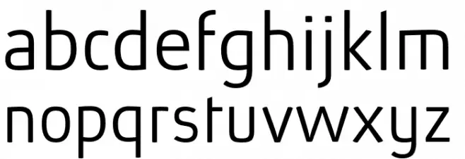 AbsolutRed-Light Fonte MINÚSCULAS