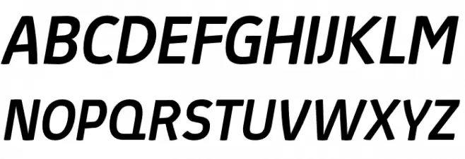 AbsolutRed-MediumItalic Fuentes MAYÚSCULAS