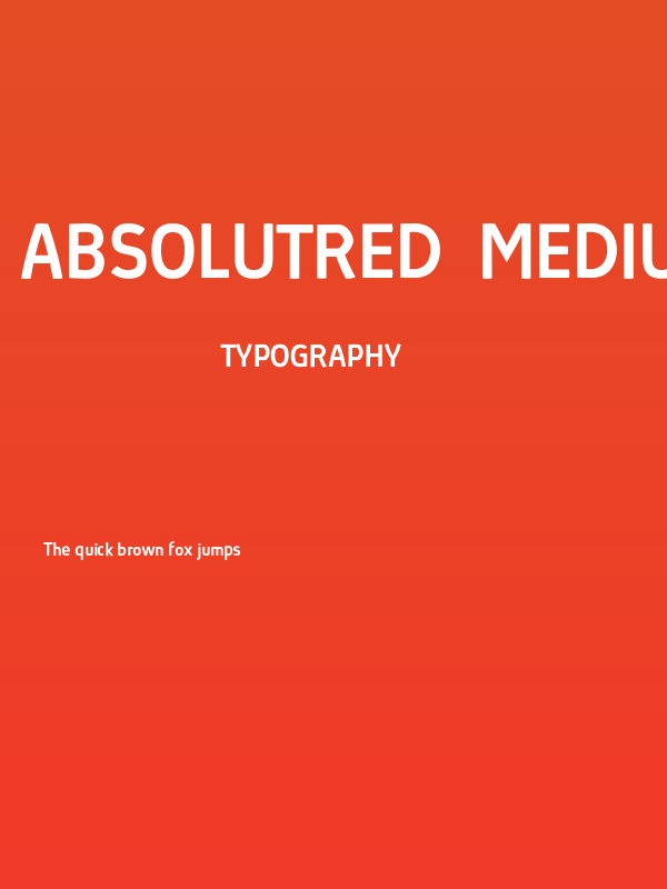 AbsolutRed-Medium Poster