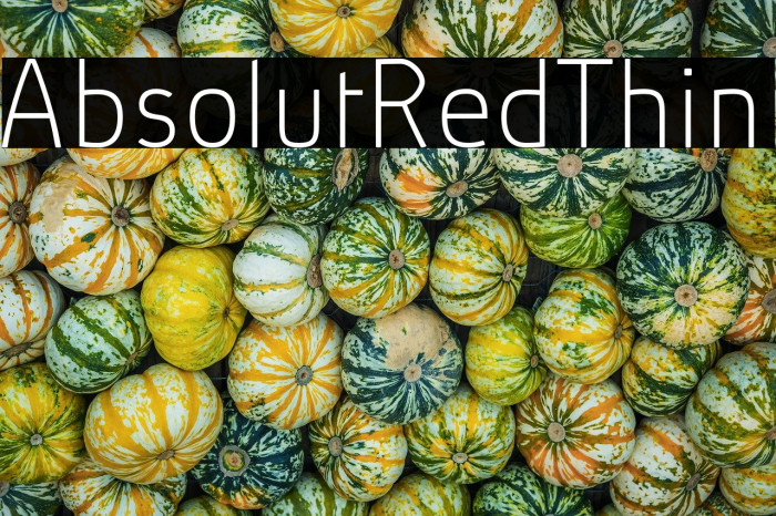 AbsolutRed-Thin Example 1