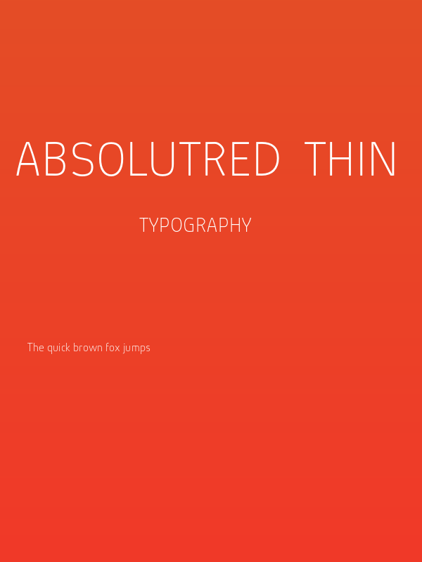 AbsolutRed-Thin Poster