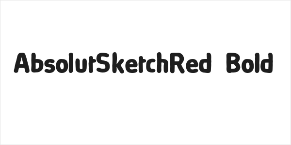 AbsolutSketchRed-Bold Logo