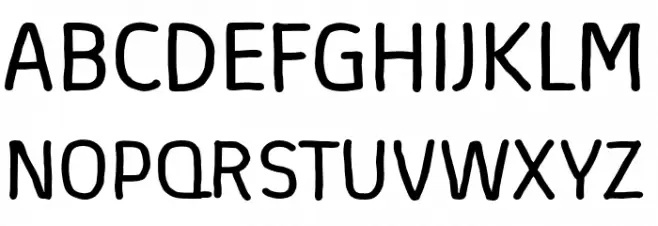 AbsolutSketchRed-Book Fonte MAIÚSCULAS
