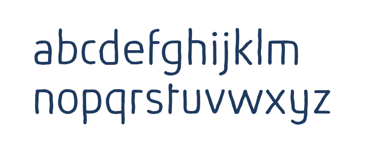 AbsolutSketchRed-Light Lowercase