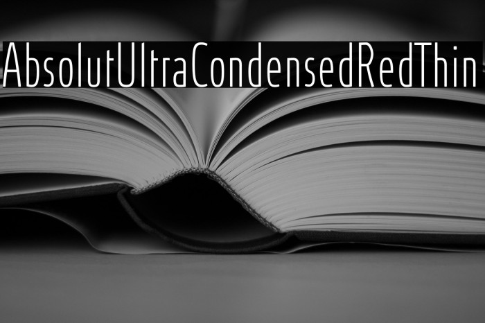 AbsolutUltraCondensedRed-Thin Example 2