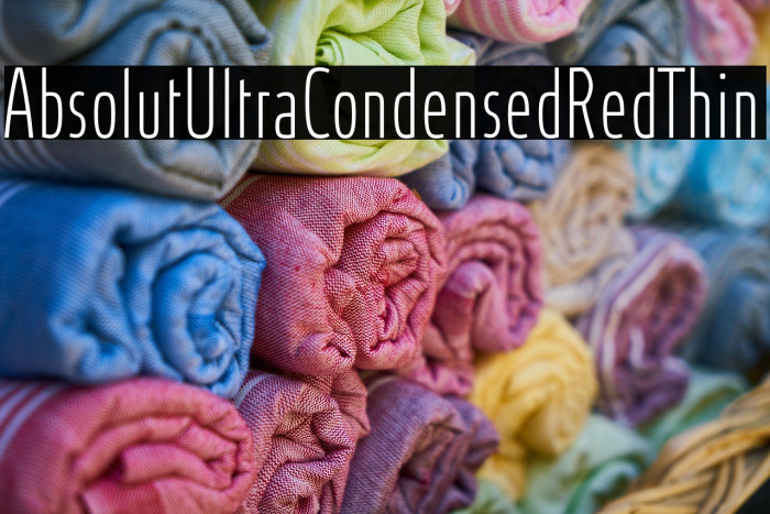 AbsolutUltraCondensedRed-Thin Example 3