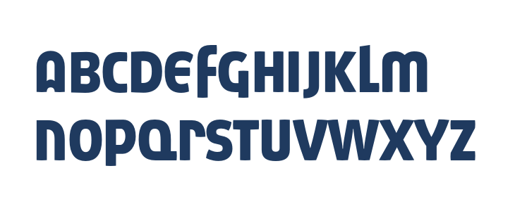 AbsolutUnicaseRed-Bold Lowercase