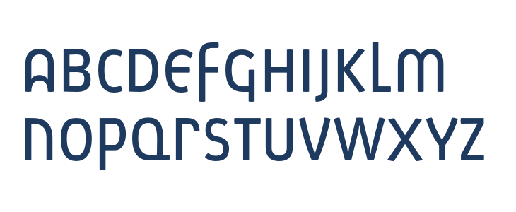 AbsolutUnicaseRed-Book Lowercase