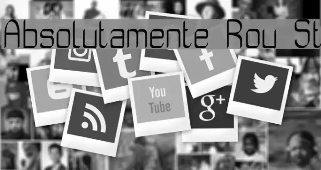 Absolutamente Rou St Font examples