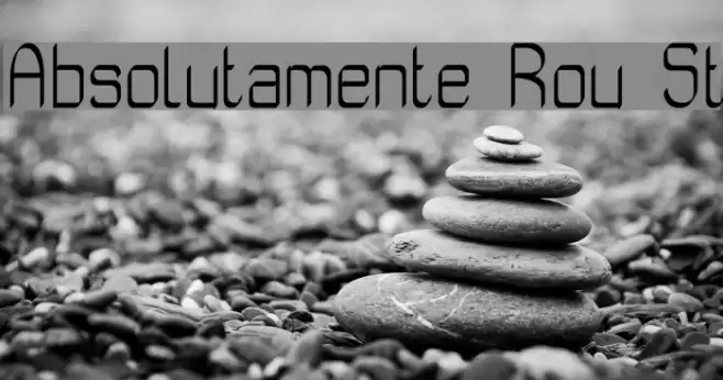 Absolutamente Rou St Font examples