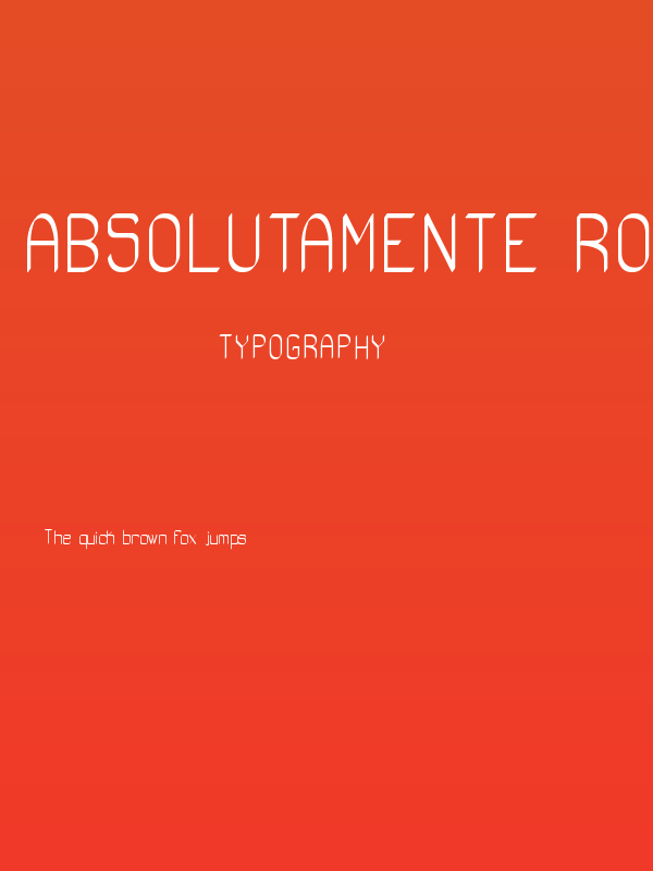 Absolutamente Rou St Poster