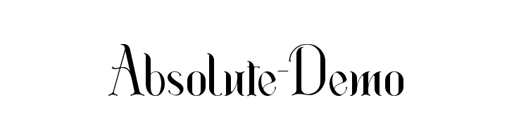 Absolute - Demo  Fuentes Gratis Descargar