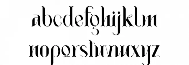 Absolute - Demo Caratteri MINUSCOLO