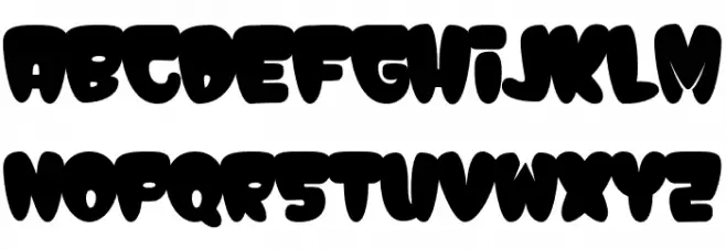 Absolute Graffiti - Demo Version Regular Шрифта ВЕРХНИЙ