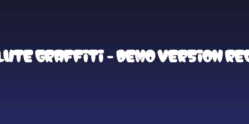 Absolute Graffiti - Demo Version Regular Social Header