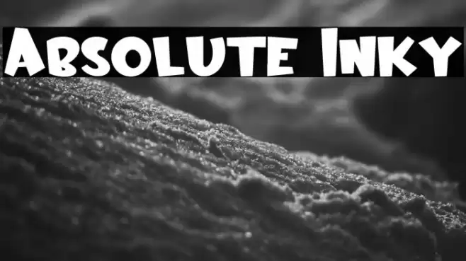Absolute Inky Font examples