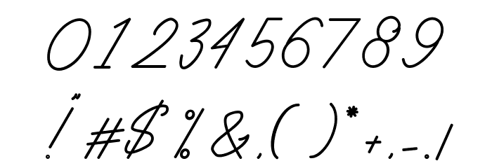 Absolute Neon Script Font OTHER CHARS
