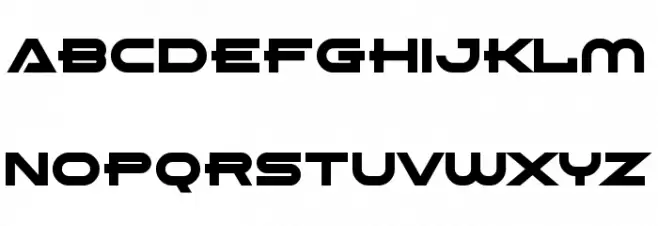 Absolute Xero Font LOWERCASE