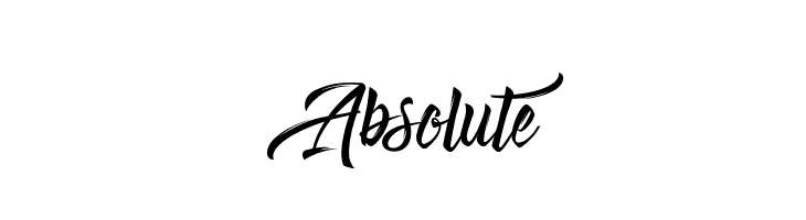 Absolute  Frei Schriftart Herunterladen