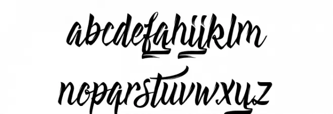 Absolute Font LOWERCASE