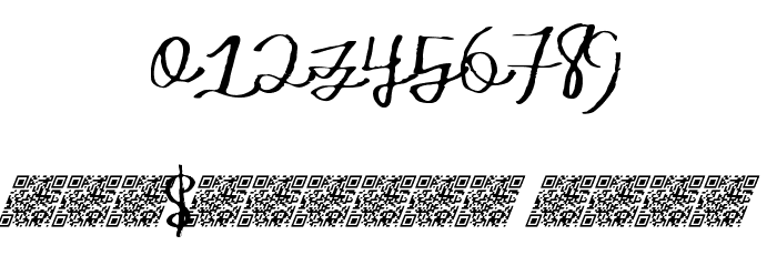 AbsoluteInvite Font OTHER CHARS