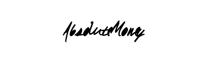 AbsoluteMoney फ़ॉन्ट