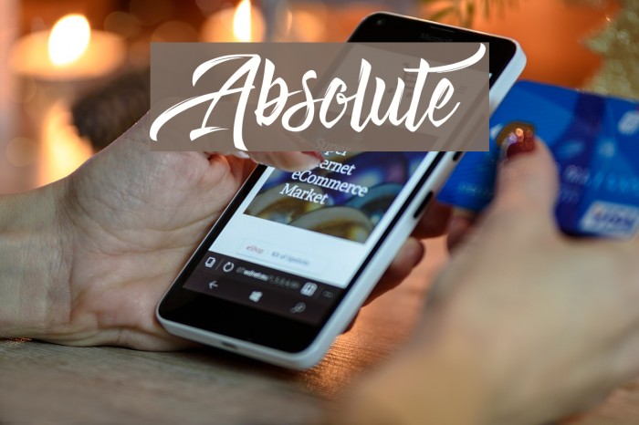 Absolute Шрифта examples