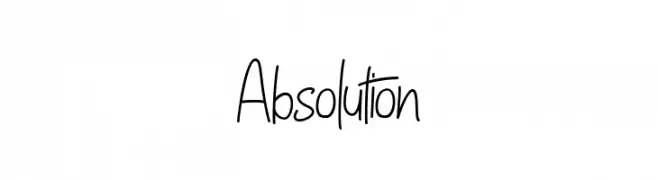 Absolution  Descarca Fonturi Gratis