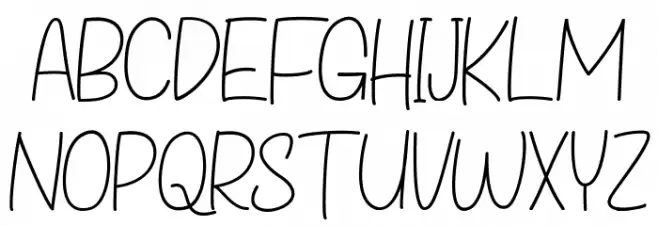 Absolution Schriftart Groß