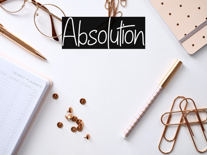 Absolution Example 1