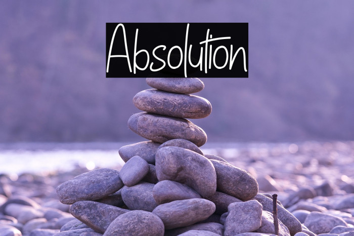 Absolution Example 2