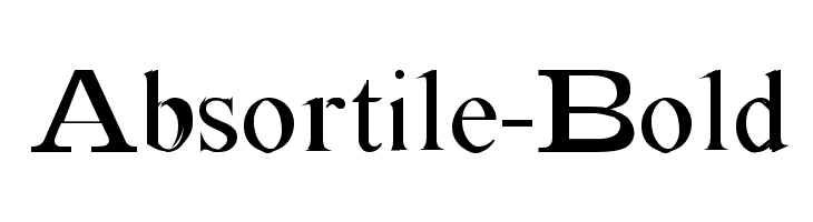 Absortile-Bold Font