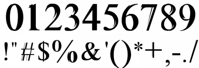 Absortile-Bold Font OTHER CHARS