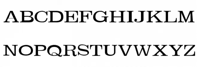 Absortile-Bold 字体 大写