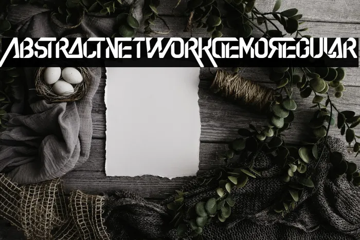 Abstract Network Demo Regular Example 3