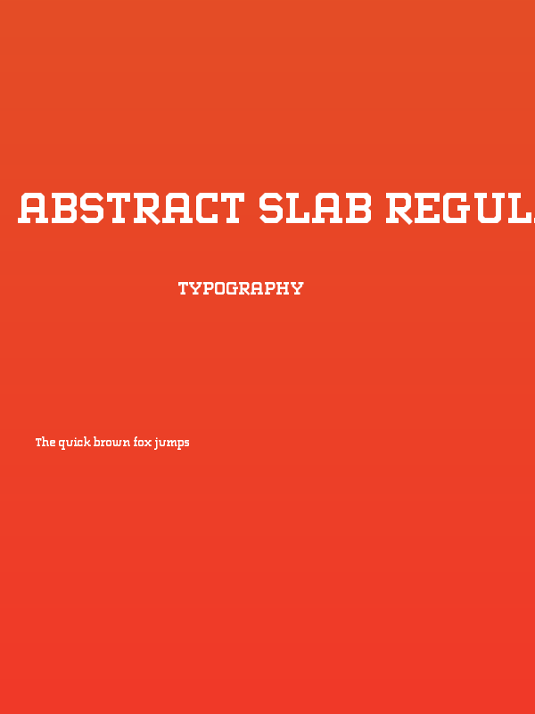 Abstract Slab Regular Poster
