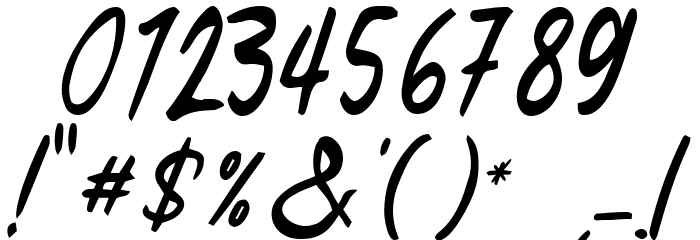 Abstract Spectrum Font OTHER CHARS