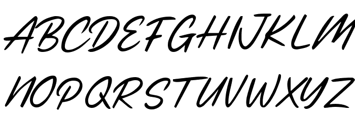 Abstract Spectrum Font UPPERCASE