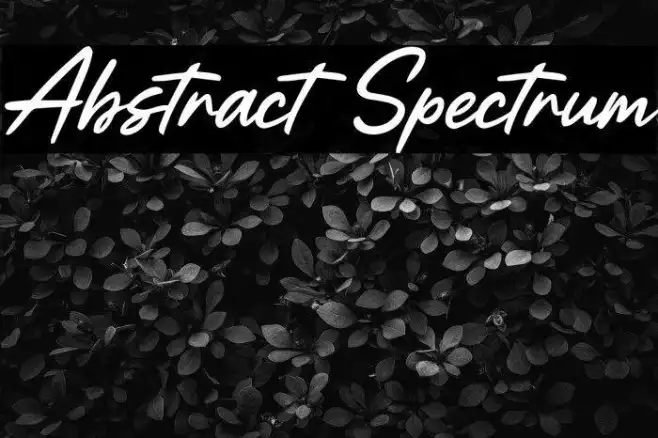 Abstract Spectrum Example 3
