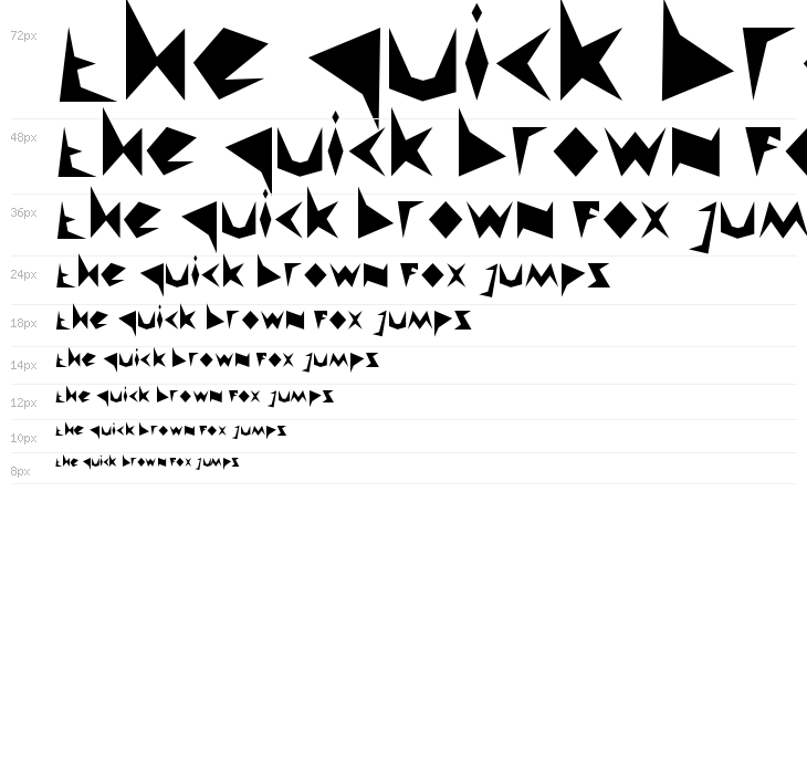 Abstract Style Waterfall