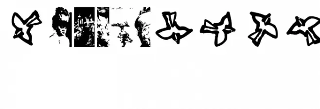 AbstractClassicCuts Font OTHER CHARS